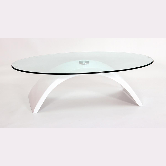 Morgan Glass Top Coffee Table Available In Multiple Finishes